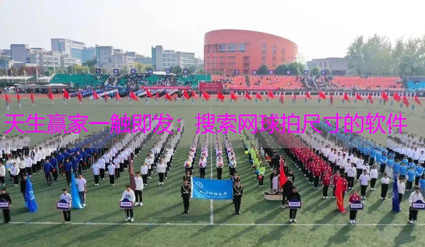 搜索网球拍尺寸的软件