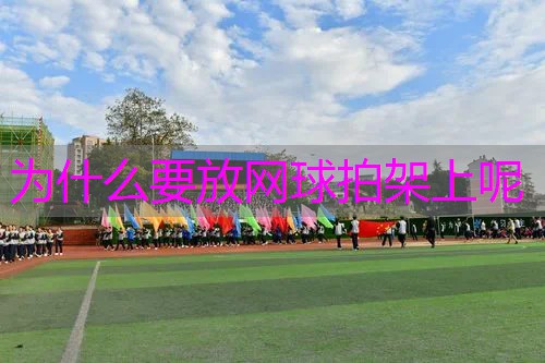 为什么要放网球拍架上呢
